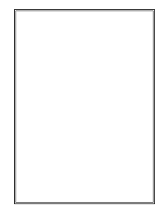 Blank Custom Stamp Album Page with Triple Border