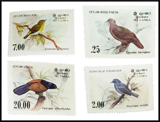 Sri Lanka #691-694 MNH