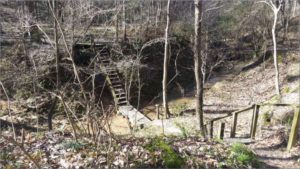 Mary Ann Brown Preserve- Hiking Trail Bridge and Stairs